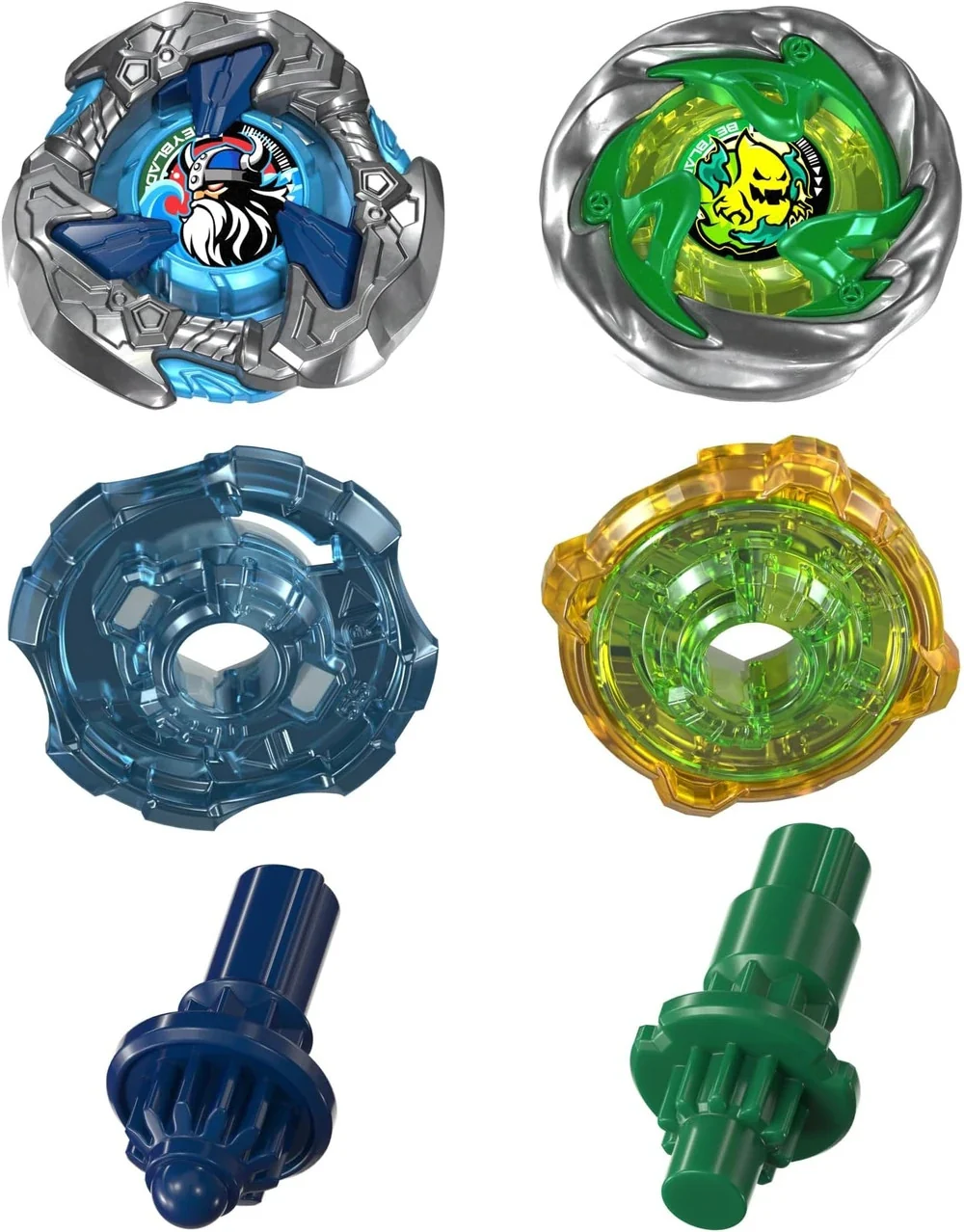 Hasbro Beyblade X | Hack Viking & Circle Ghost Dual Pack | G2755 - Image 4