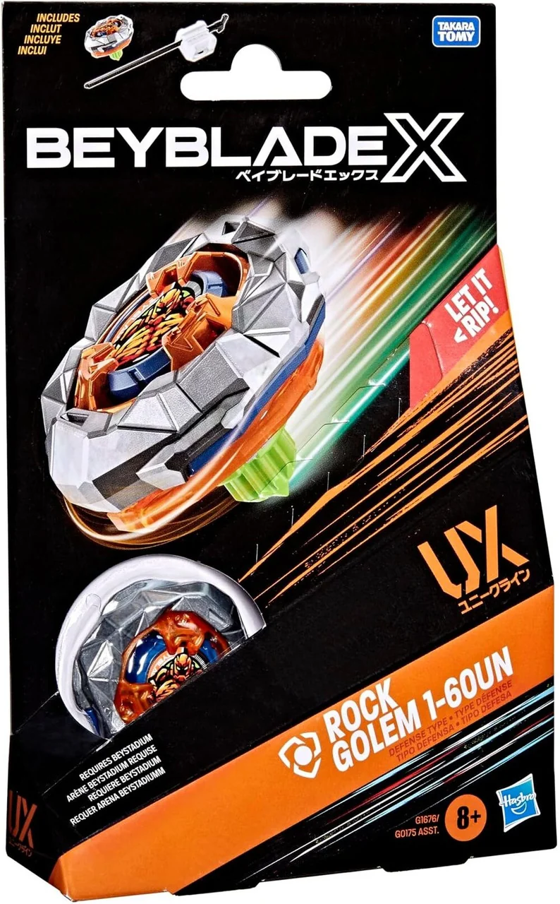 Hasbro Beyblade X | Starter Rock Golem 1-60UN - G1676