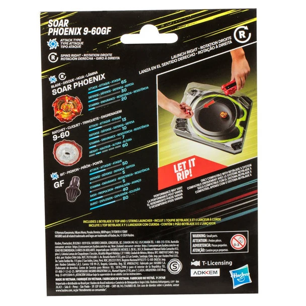 Hasbro Beyblade X | Starter Soar Phoenix Wing 9-60GF - Image 2