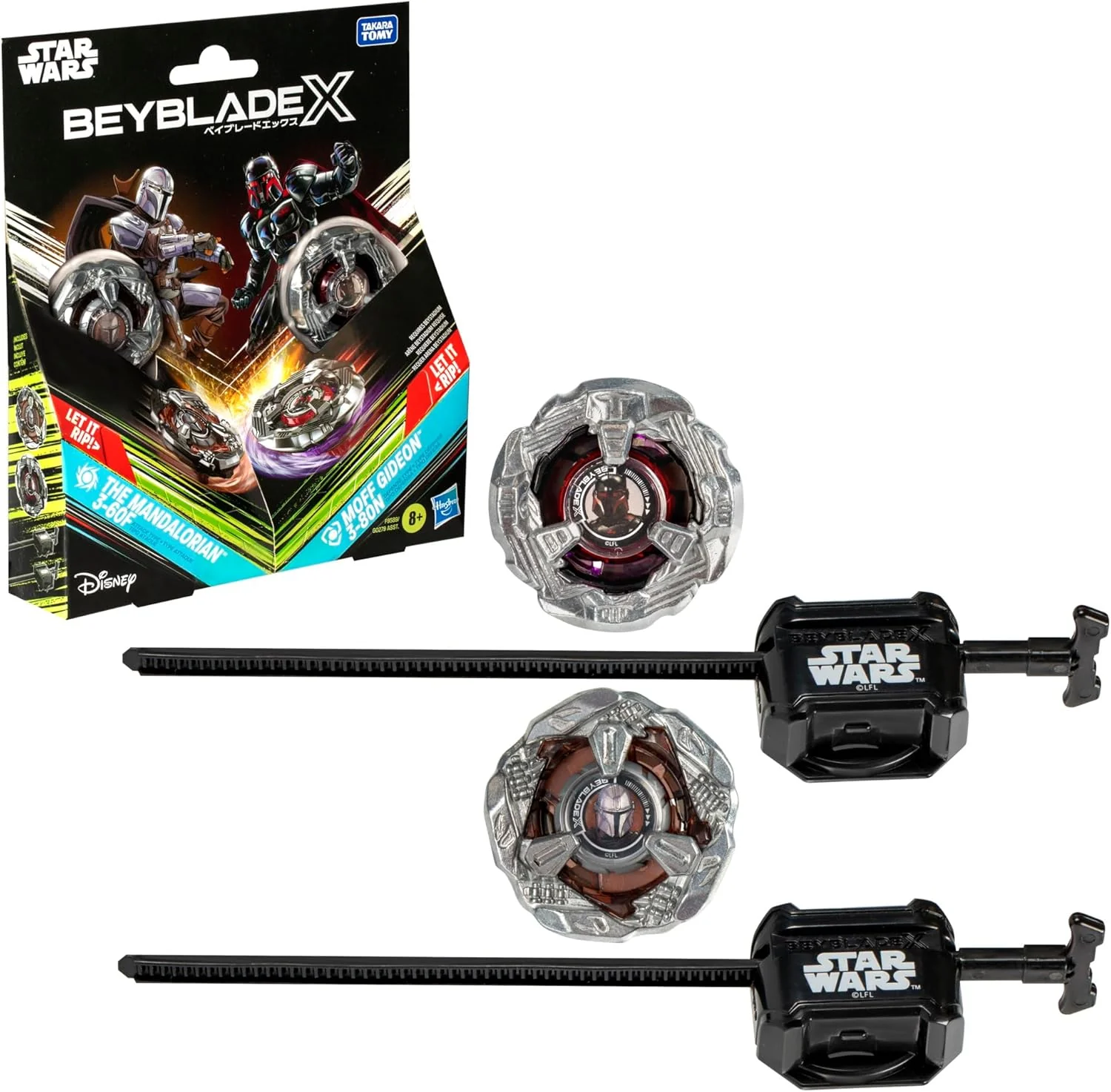 Hasbro Beyblade X | The Mandalorian 3-60F and Moff Gideon 3-80N | G9589 - Image 2