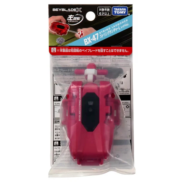 Takara Tomy Beyblade X | BX-47 Red String Launcher L (Left Spin)