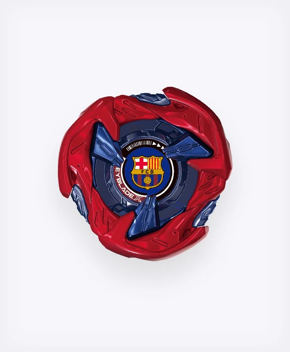 Takara Tomy Beyblade X | UX-00 Bey Kick Off Set FC Barcelona Version - NWOP - Image 4