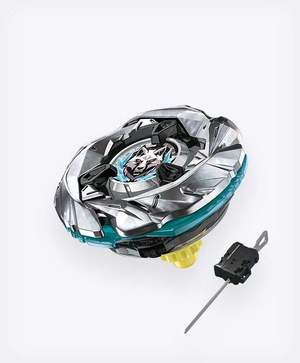 Takara Tomy Beyblade X | UX-08 Silver Wolf 3-80FB (Starter) - Image 2
